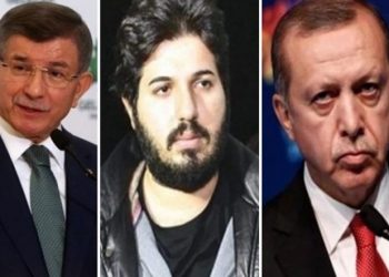 داود أوغلو: حذرت من الإيراني رضا ضراب ولكن أردوغان دافع عنه