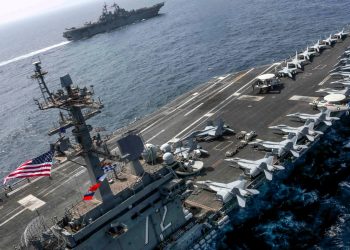 أمريكا ستبقي مجموعة حاملات الطائرات في مهمّة “مراقبة” منطقة “تايوان”