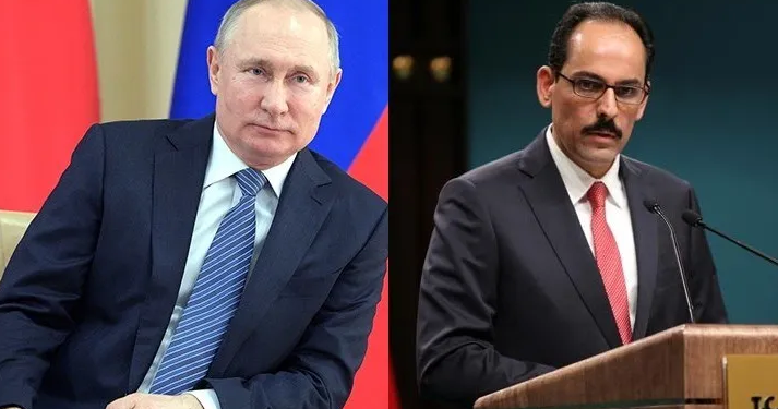 بوتين يسخر من متحدث الرئاسة التركية بسبب “قبلة”