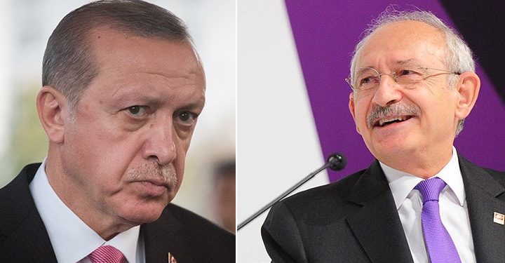 استطلاع رأي: كيليتشدار أوغلو يتقدم على أردوغان
