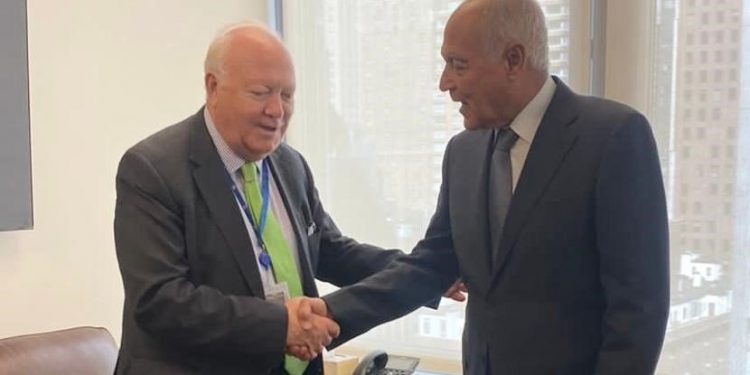 أبو الغيط يلتقي عميد الأكاديمية الدولية لمكافحة الفساد