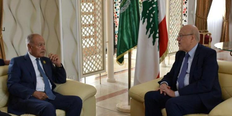 أبو الغيط يدعو لبنان للتعجيل بانتخاب رئيس الجمهورية