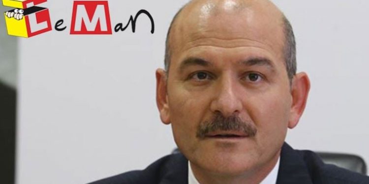 مجلة لومان التركية تسخر من وزير الداخلية