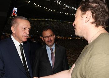 الرئيس أردوغان يلتقي بـ”إيلون ماسك”