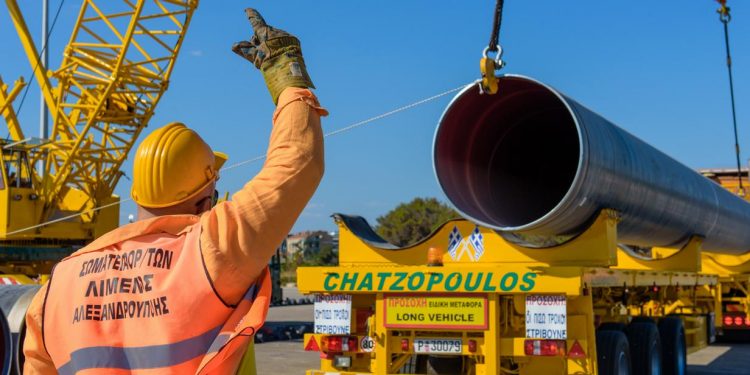 خط أنابيب غاز بين بلغاريا واليونان