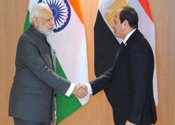 الهند ومصر تتفقان على توسيع العلاقات بمجالات الدفاع والأمن والتعاون التجاري