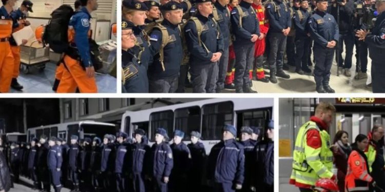 تركيا.. 10 آلاف أجنبي يشاركون بجهود الإنقاذ في منطقة الزلزال