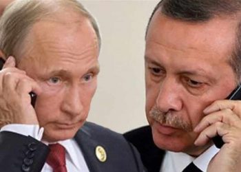 بوتين يهنئ الرئيس أردوغان بعيد ميلاده