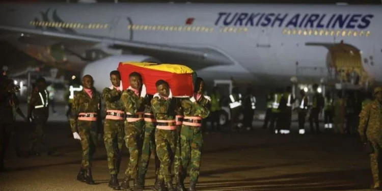 غانا تقيم مراسم استقبال رسمية لجثمان “كرستيان أتسو” نجم هاتاي سبور