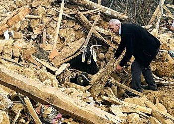 معجزة.. زوج من الماعز على قيد الحياة تحت حطام زلزال الشهر الماضي