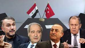 موعد اجتماع وزراء خارجية تركيا وسورية وإيران