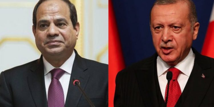 السيسي يهنئ أردوغان بالفوز في الانتخابات