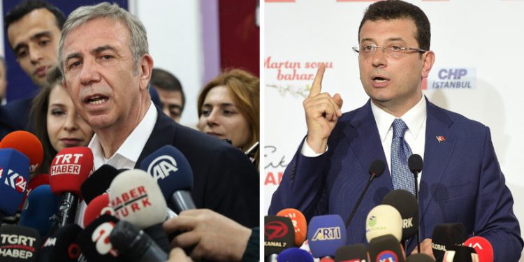 عمدة إسطنبول وأنقرة يحتجان على نتائج الأناضول