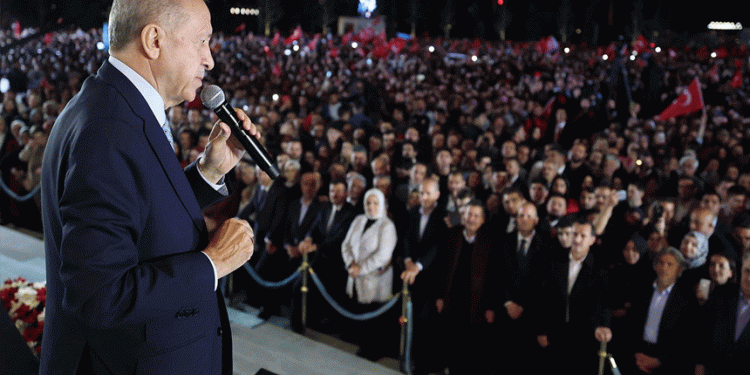 الرئاسة التركية تحذف أجزاء من كلمة أردوغان الاحتفالية في النسخة الإنجليزية منها