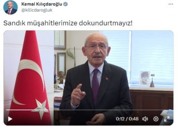 كيليجدار أوغلو يدعو الناخبين لمساندة مراقبي الصناديق