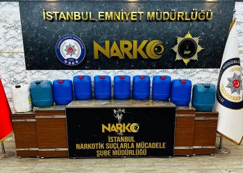 ضبط نصف طن من مخدر الميثامفيتامين في إسطنبول