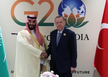 أردوغان يلتقي ولي العهد السعودي 