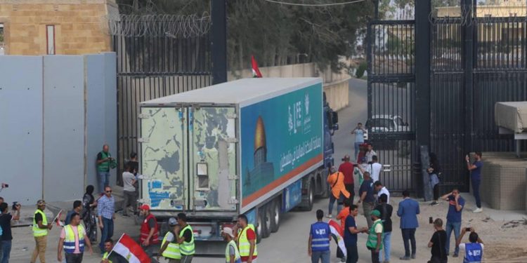 الأمم المتحدة: 54 شاحنة مساعدات دخلت غزة