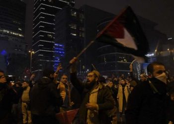 وفاة شخص خلال تظاهرات في تركيا ضد إسرائيل