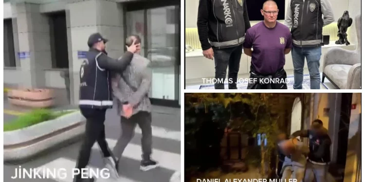 القبض على 3 زعماء مافيا أجانب في تركيا