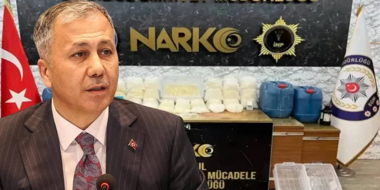 ضبط 1.5 طن مخدرات في تركيا