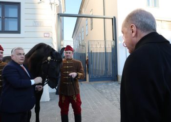 رئيس وزراء المجر يهدي أردوغان حصان