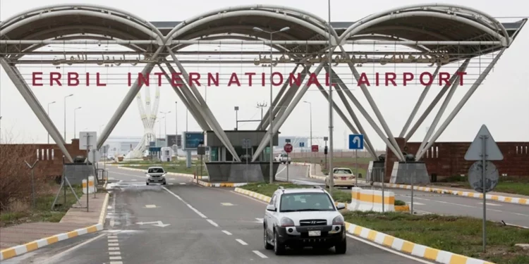 هجوم بطائرة بدون طيار على مطار أربيل الدولي