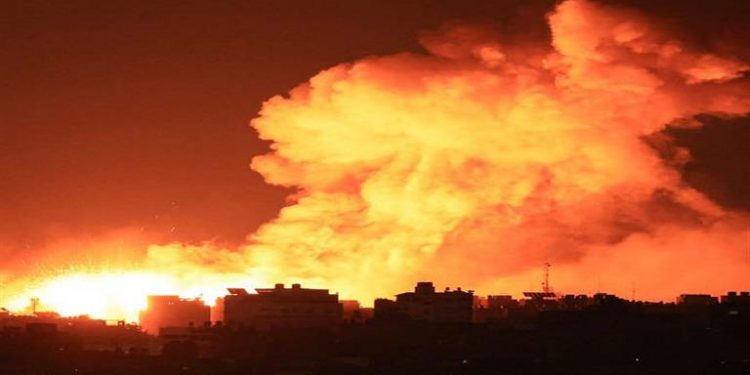 تجدُّد القصف الأمريكي البريطاني على اليمن