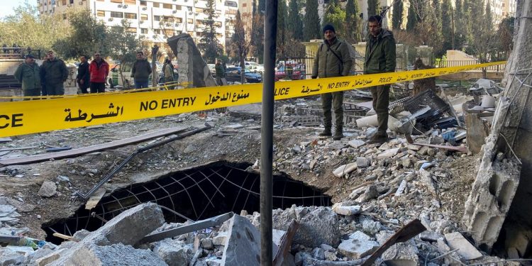 غارة إسرائيلية على مدينة بانياس الساحلية السورية