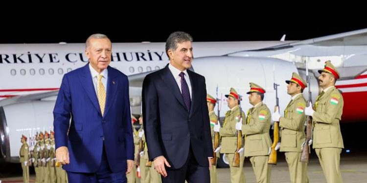 أردوغان يؤكد دعم بلاده للعراق وإقليم كردستان