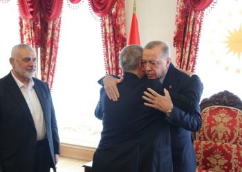 أردوغان يعزي إسماعيل هنية في وفاة أحفاده