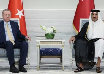 أردوغان يبحث مع أمير قطر الأوضاع في غزة