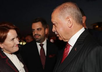 أردوغان يلتقي ميرال أكشنار بالقصر الرئاسي