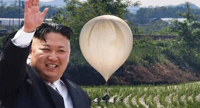 كوريا الشمالية تهادي جارتها الجنوبية بالقمامة!