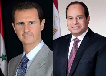 السيسي والأسد يؤكدان رفض محاولات تهجير الفلسطينيين