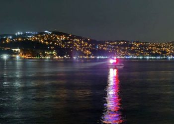 غرق قارب في إسطنبول