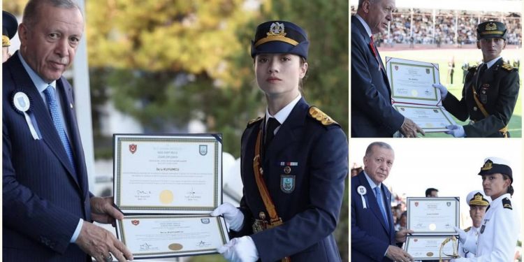 لأول مرة في تاريخ العسكرية التركية! المراكز الأولى في الكلية الحربية البرية والبحرية والجوية من نصيب النساء