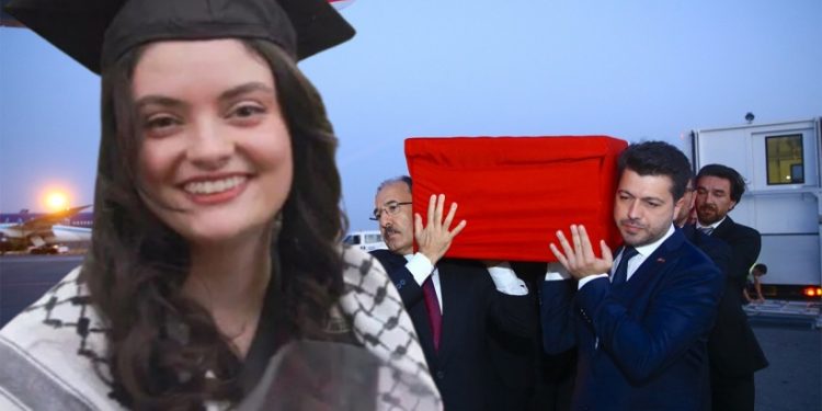 نقل جثمان “عائشة” التركية التي استشهدت برصاص الإحتلال الإسرائيلي