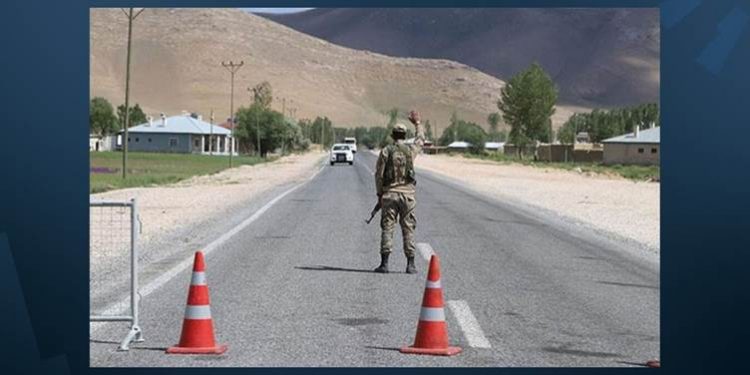 حظر تجول في 16 منطقة بولاية فان شرق تركيا
