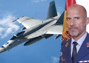 تحطم مقاتلة F-18 في إسبانيا