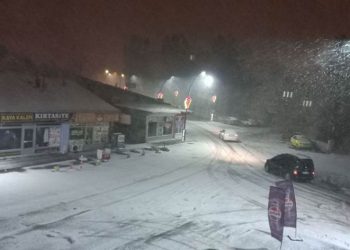 تركيا تعلن بدء موسم تساقط الثلوج