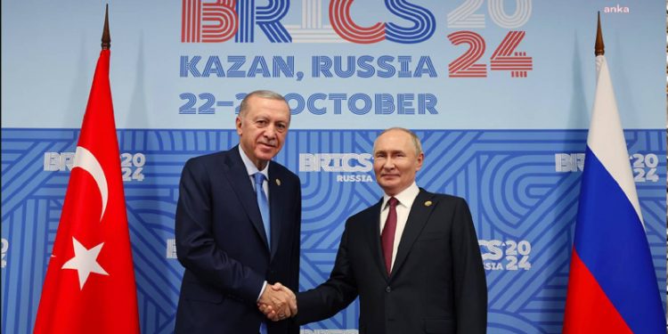 أردوغان يتواصل هاتفيا مع بوتين