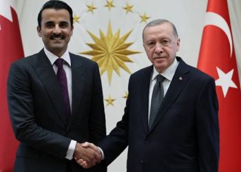 مباحثات بين أمير قطر والرئيس التركي