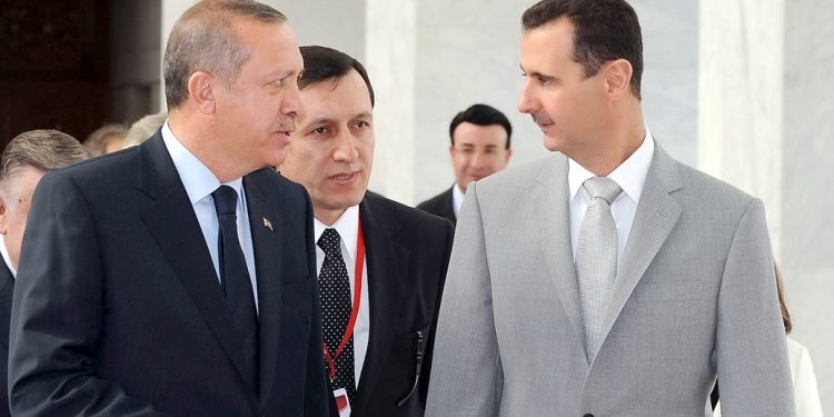 أردوغان والأسد في صورة واحدة بعد سنوات من التوتر