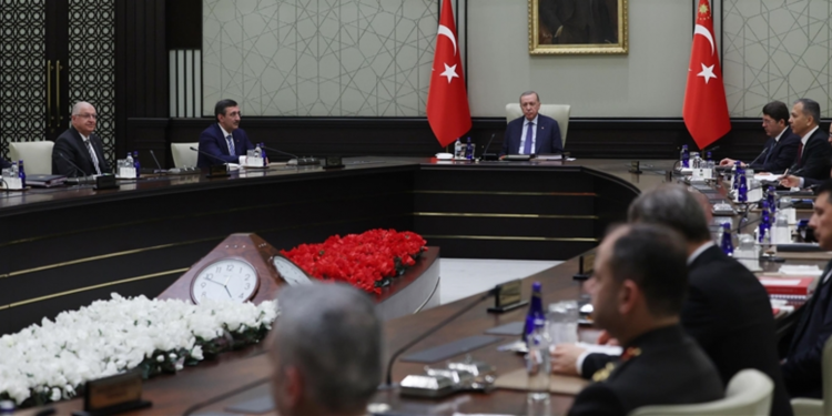 بيان مجلس الأمن القومي التركي حول الأوضاع في سورية