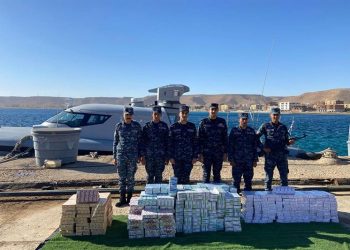 البحرية المصرية تحبط تهريب مخدرات بالبحرين المتوسط ​​والأحمر