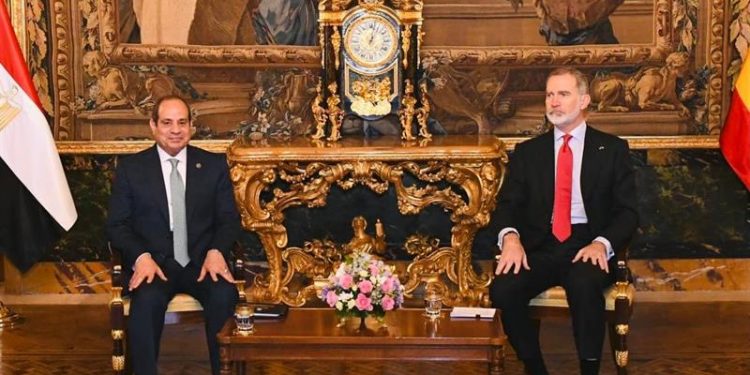 السيسي يشيد بدعم إسبانيا التاريخي للقضية الفلسطينية
