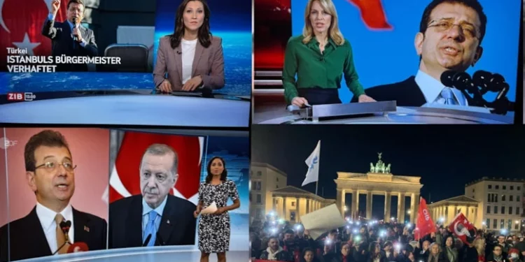“اعتقال إمام أوغلو”.. الخبر الأول على التلفاز الأوروبي