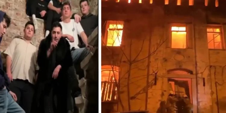 تركيا.. تصوير فيديو كليب يتسبب في حريق مركز شرطة