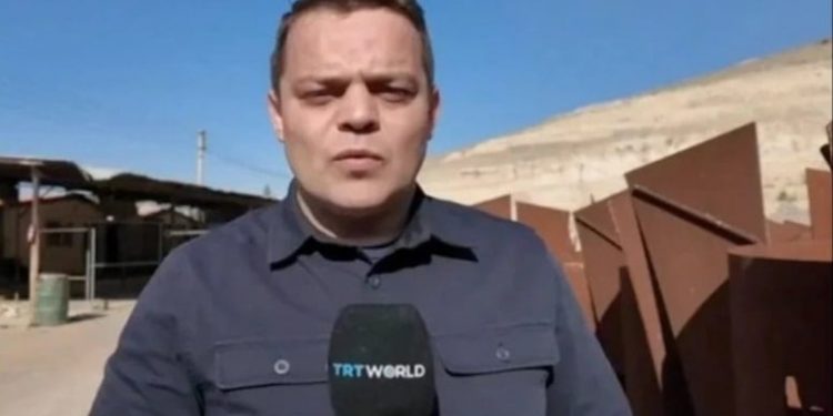 اعتقال مراسل التلفزيون التركي وبحوزته مخدرات في سوريا